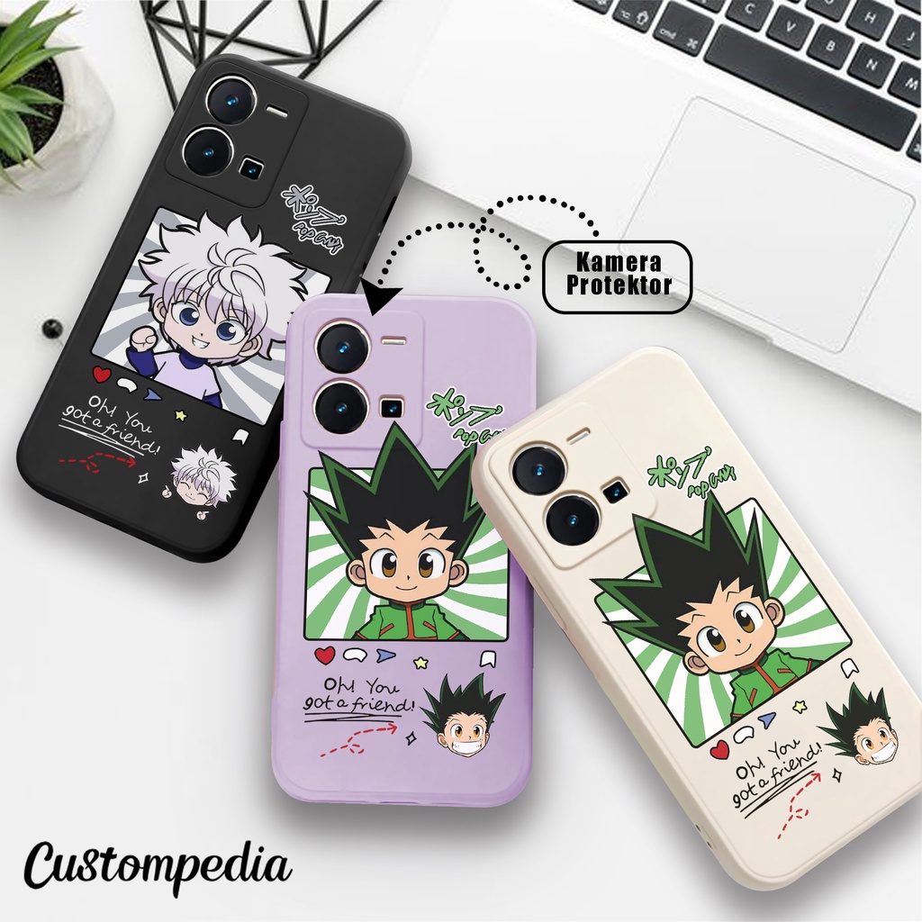 Jual Case Iphone XR 11 12 13 CU156 Hunter X Hunter Softcase