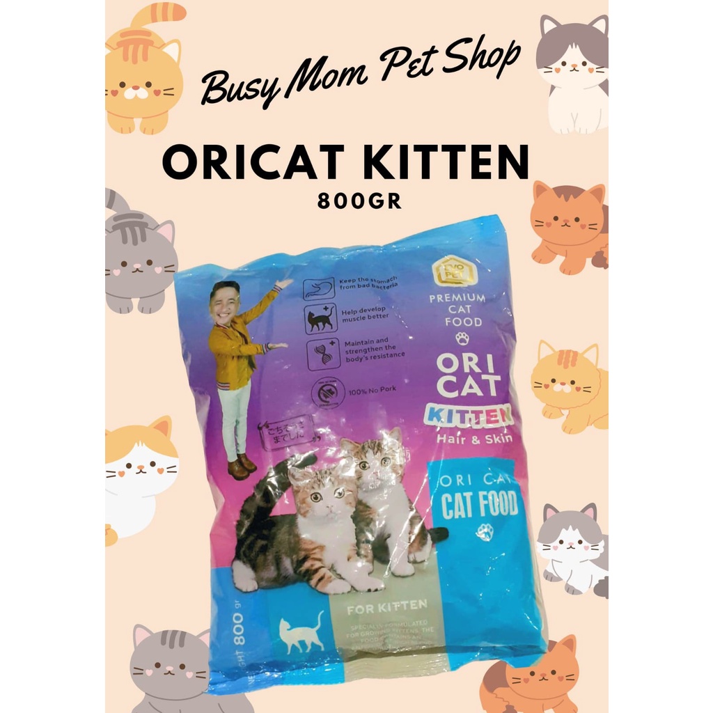 Jual Ori Cat Kitten Cat Food Fresh Pack 800 gr Shopee Indonesia