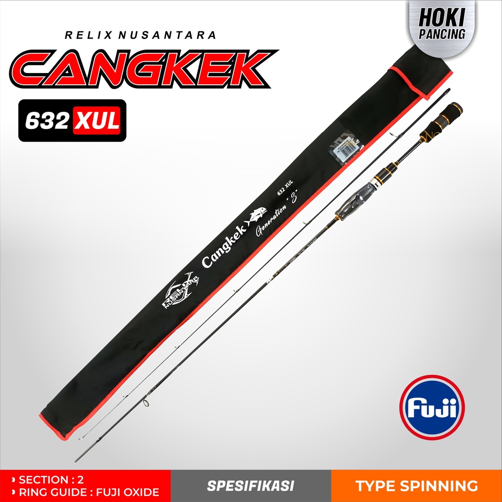 Jual RELIX NUSANTARA CANGKEK Joran Pancing / ROD 762 UL GEN S 682