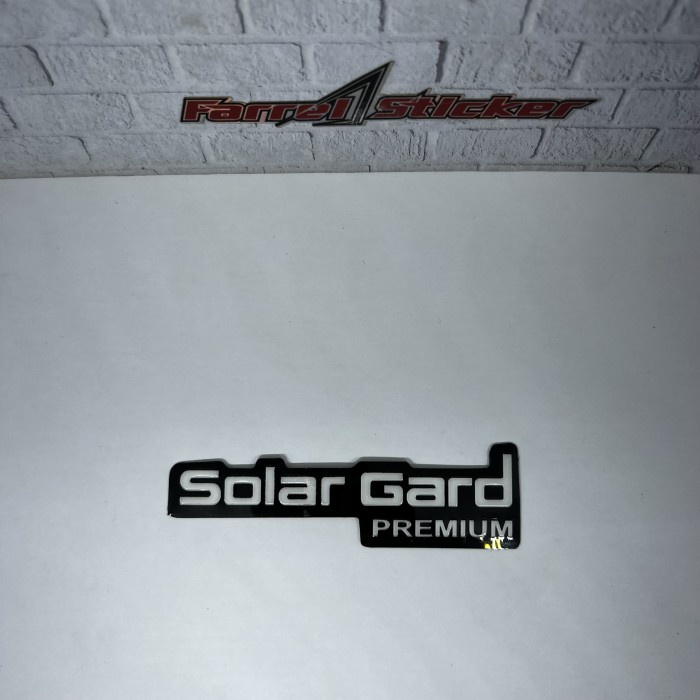 Jual Sticker Solar Gard Premium stiker kaca film embos | Shopee Indonesia