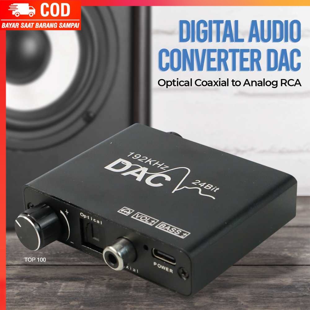 TaffSTUDIO DAC Audio Bluetooth 5.1 Receiver HiFi Digital to Analog -  BLS-B35 - Black 