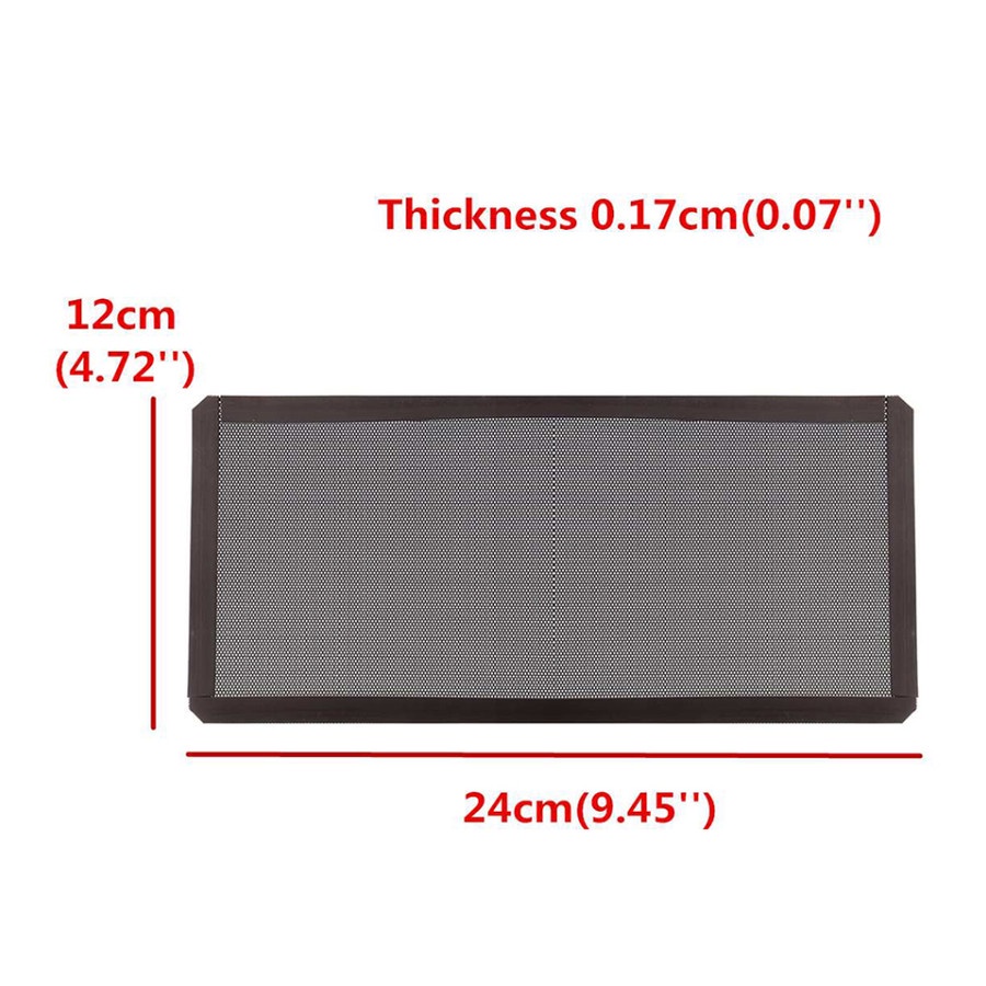 Jual (NARA MEOW) Magnetic Pc Fan Dust Filter Debu Kipas 12x24cm Magnet ...