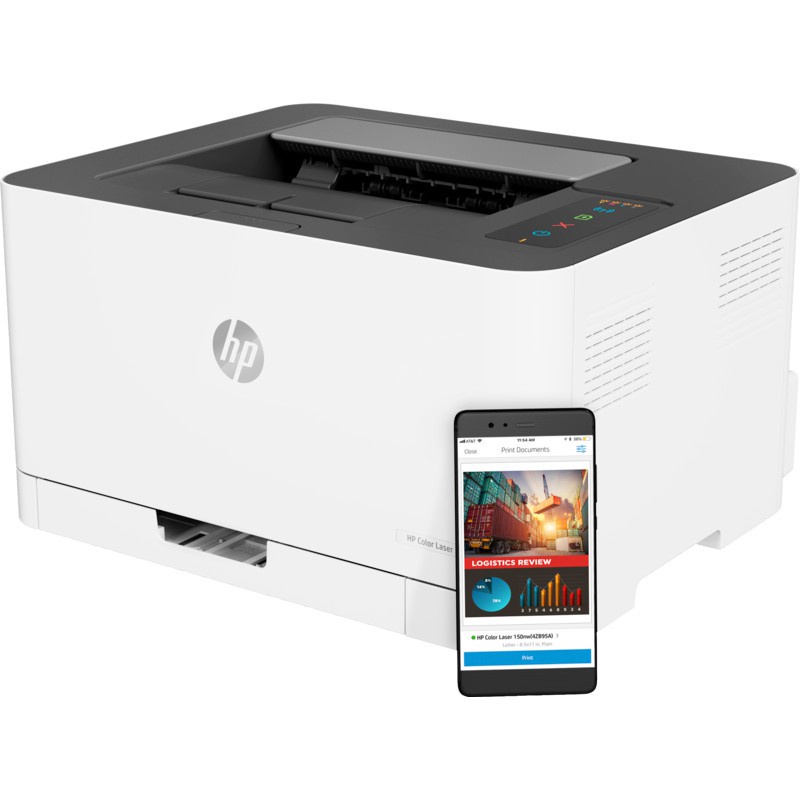 Printer HP Laser 150a / 150nw Print Only USB / Wifi Color Colour Warna Garansi 1 Tahun Promo Murah Gratis Ongkir Official (3)