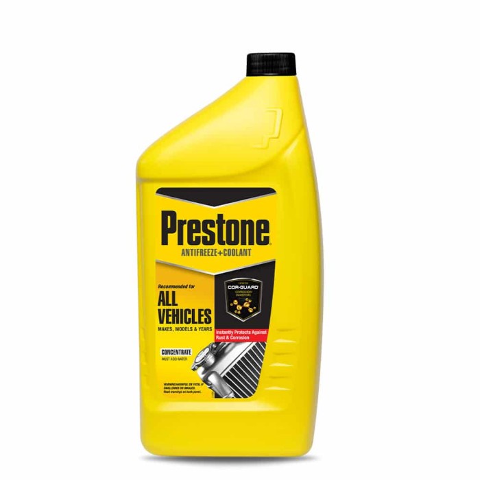 Jual Prestone Concentrated AntiFreeze Coolant 1L All Vehicles