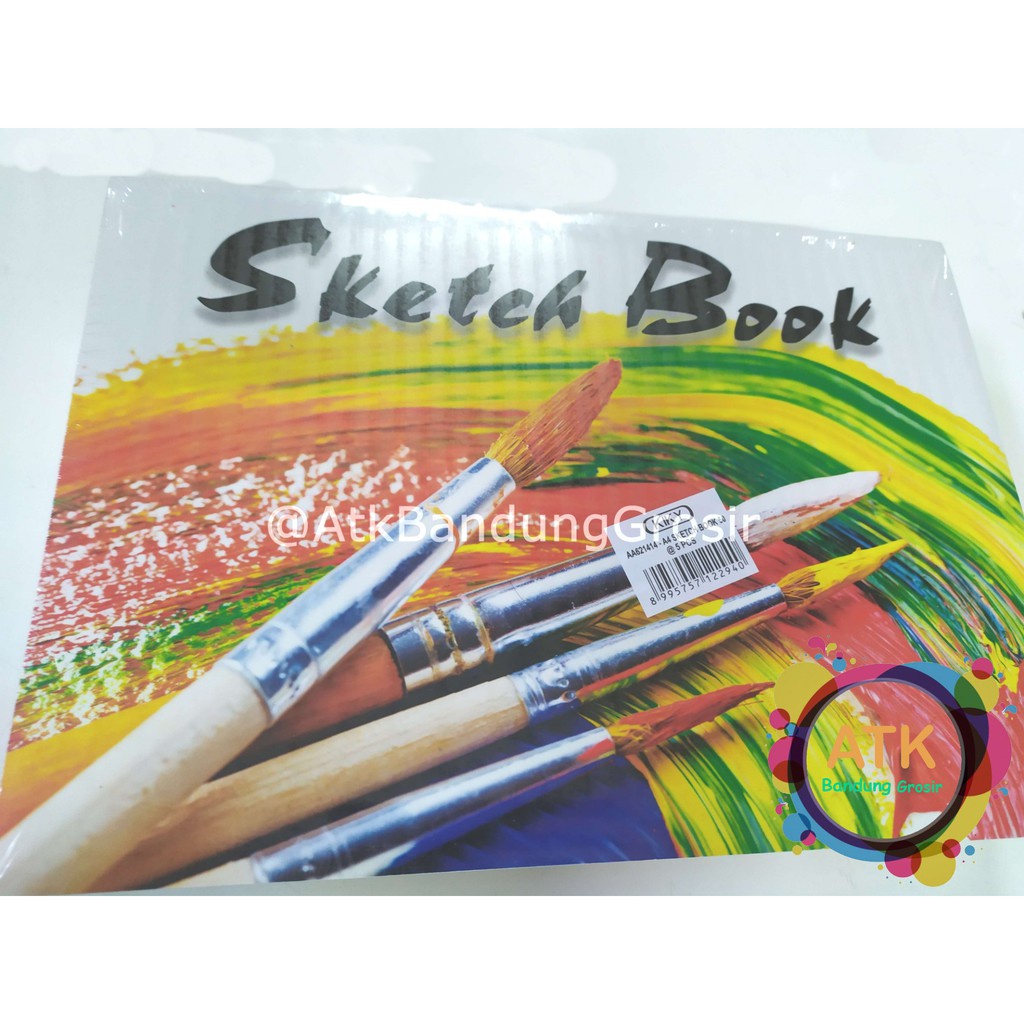 Jual Kiky A4 Sketchbook ukuran A4 isi 50 lembar Buku Sketsa Satuan