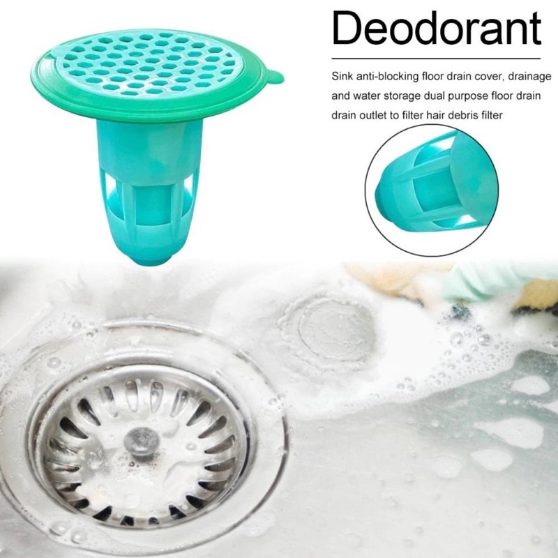 Jual Saringan Penutup Lubang Pembuangan Air Kamar Mandi Anti Bau Drainase Anti kecoa Shopee
