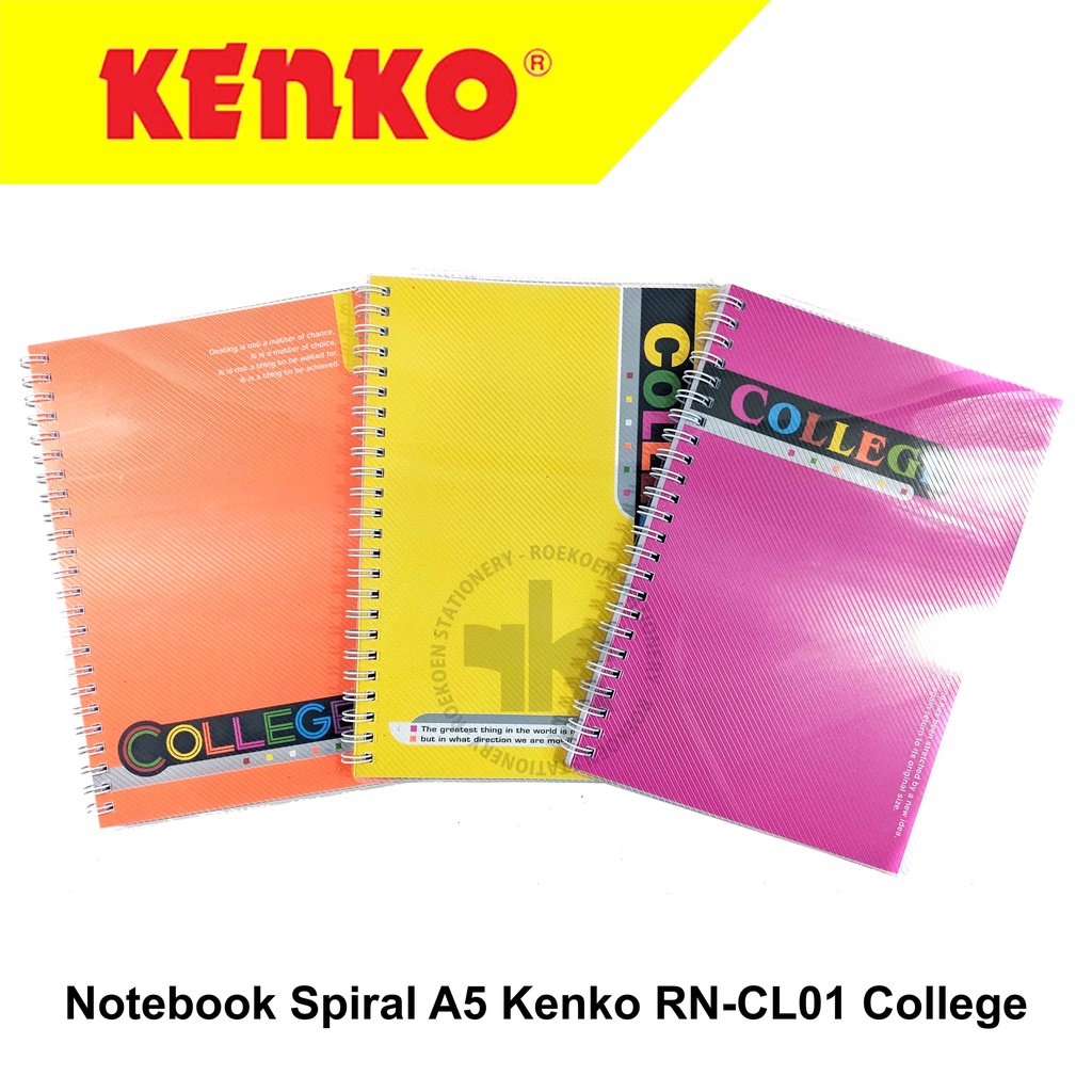 Jual Notebook Spiral Kenko RNCL01 College Shopee Indonesia