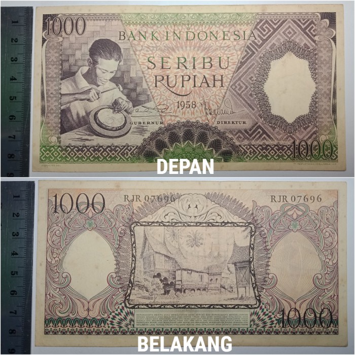 Jual Uang Kuno Indonesia Rupiah Asli Tahun Peninggalan