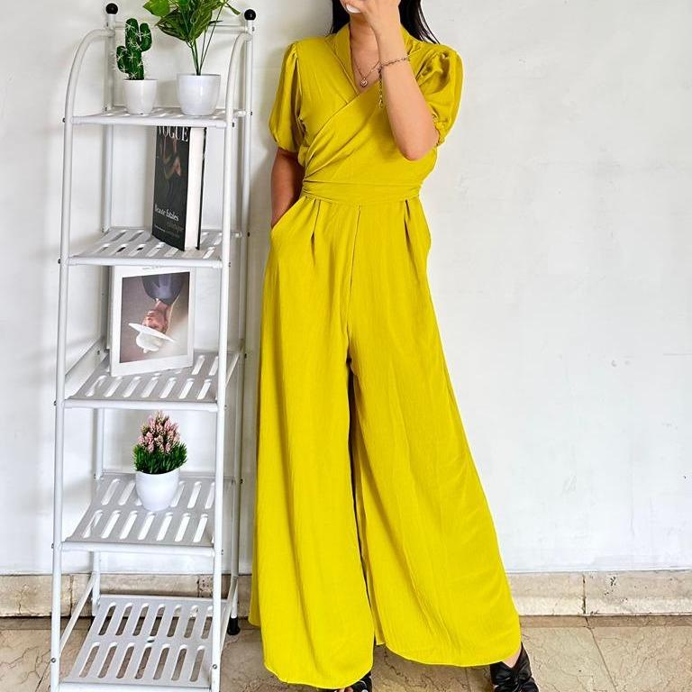 Jual ilook | Jumsuit Belle | Jumsuit Wanita Crincle | Shopee Indonesia