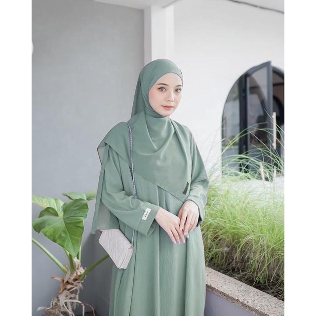 Model abaya outlet polos