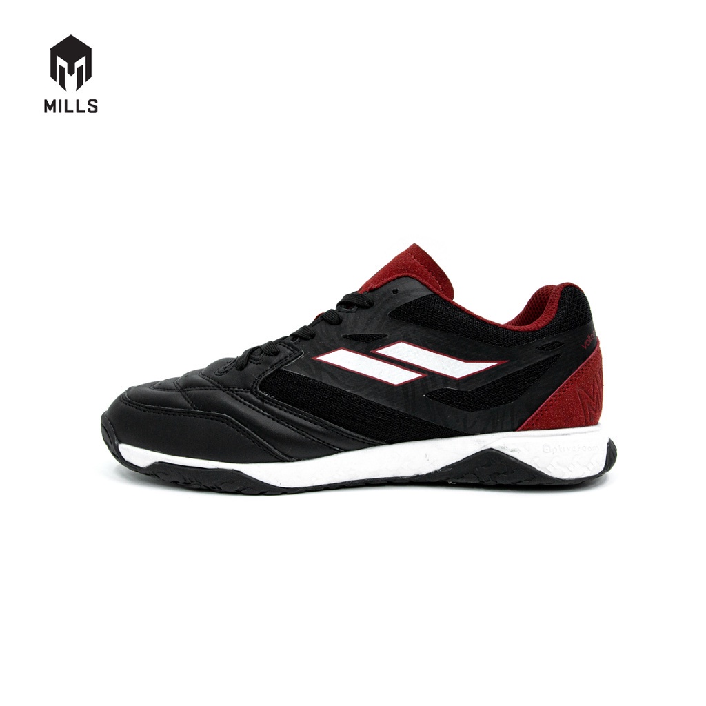 Jual MILLS Sepatu Futsal Voltapro Ginga IN Black/White/Red 9500101