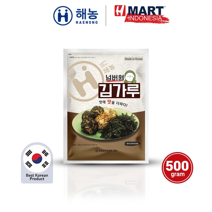 Jual HAENONG Seasoned Laver Powder - Rumput Laut Berbumbu 500g | Shopee ...