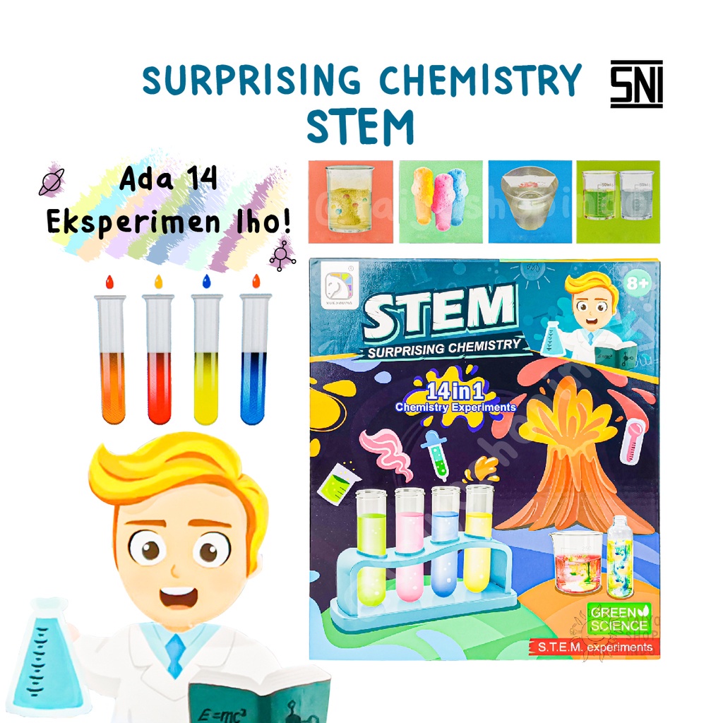 Jual TAIYO STEM Surprising Chemistry Edukasi Mainan Sains Science ...