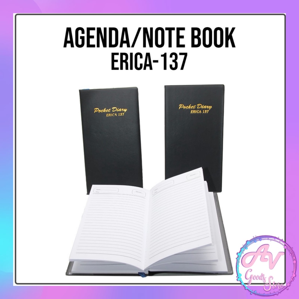 Jual Agenda Erica / Notebook / Buku Tulis Catatan / Buku Agenda Jurnal ...