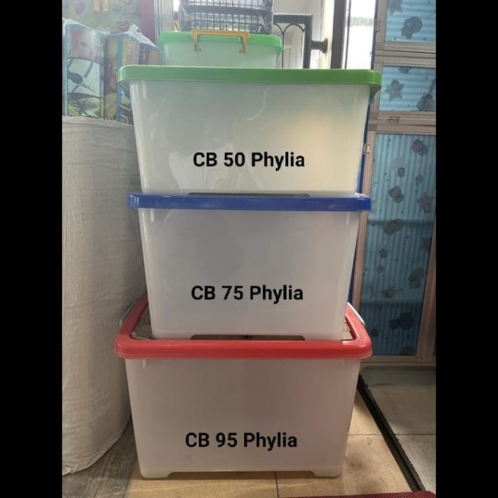 Jual Container box CB 50/75/95 (badan putih) merek phylia (khusus ...