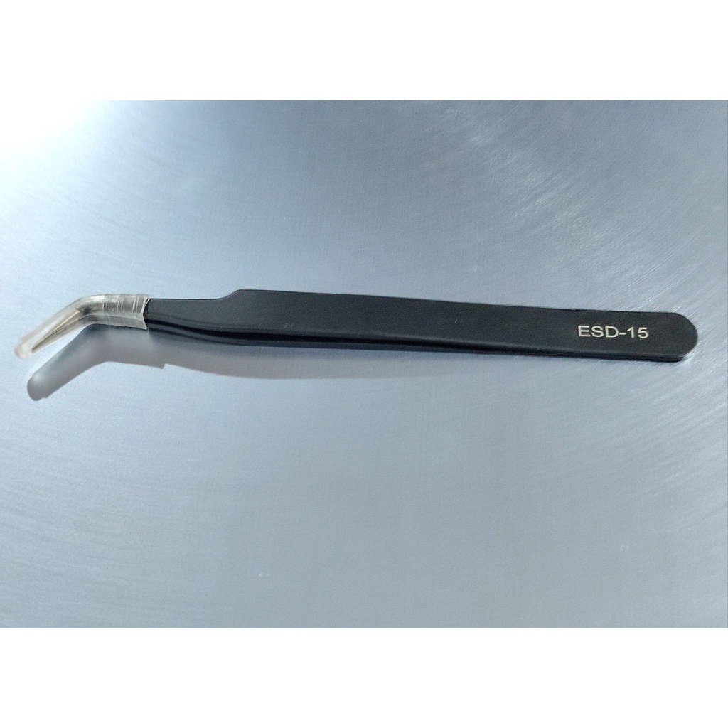 Jual Pinset Tweezer Lurus Tumpul ESD-15 ESD15 ESD 15 tweezers mirip ...