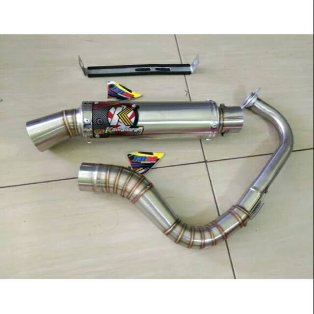 Jual Knalpot Racing Kawahara Drag 25 Cm Inlet 50 Mm Matic Mio M3 J Soul