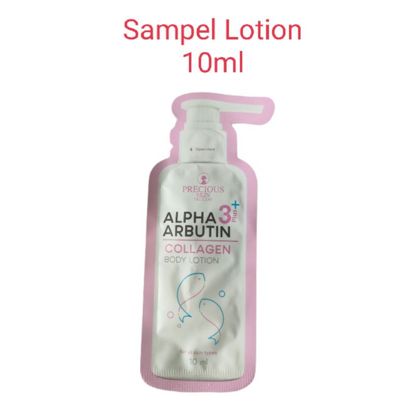 Jual SAMPEL LOTION ALPHA ARBUTIN SIZE 10ML Shopee Indonesia