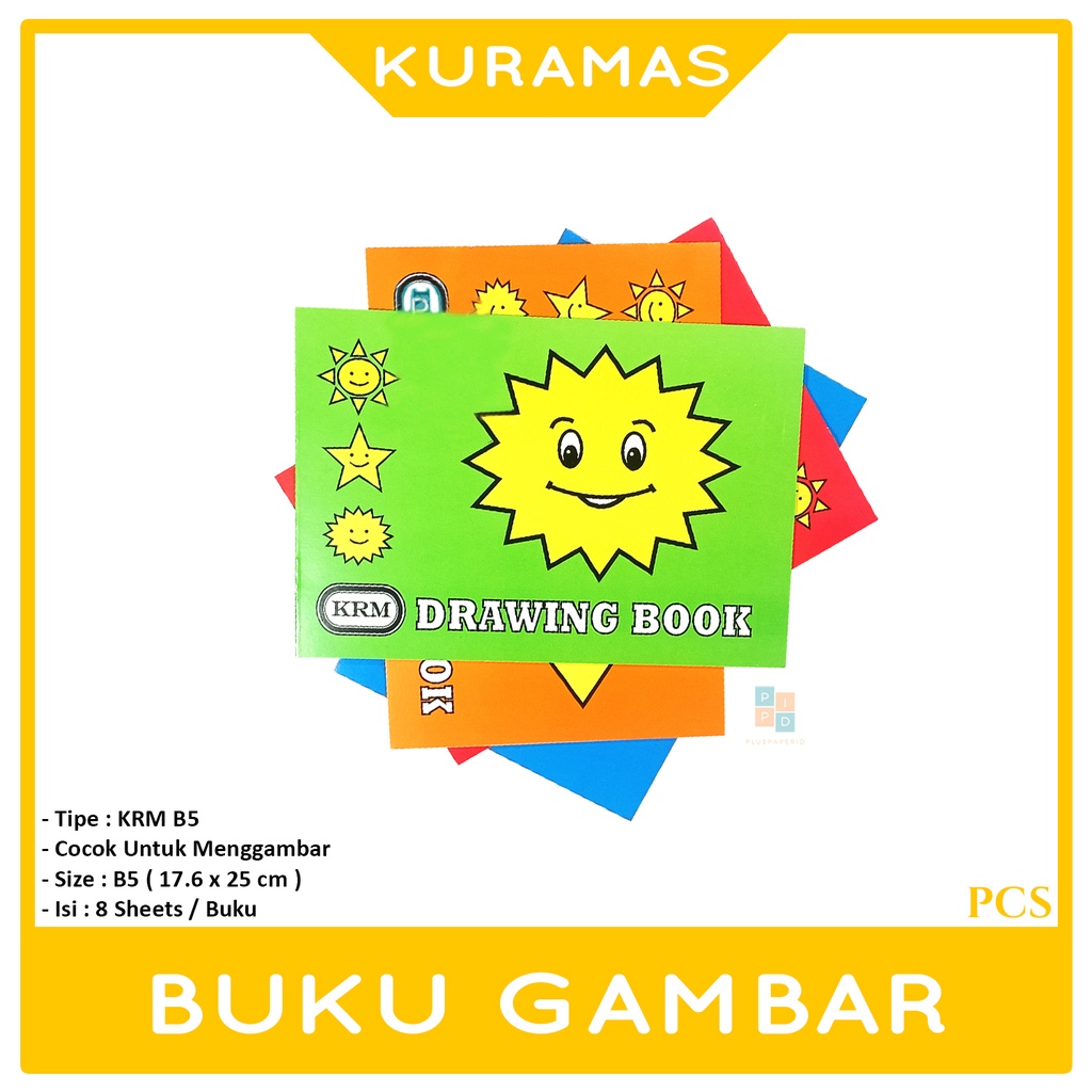 Jual Kuramas Drawing Book B5 Buku Gambar Pcs Shopee Indonesia