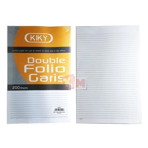 Jual Kiky Double Folio Garis Dfg 200 Lembar Reymilon Shopee Indonesia