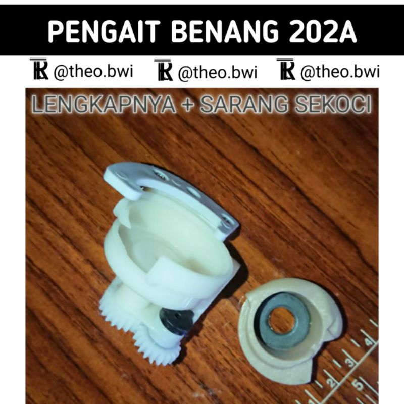 Jual Sparepart Pengait benang / shuttle hook mesin jahit mini portable ...