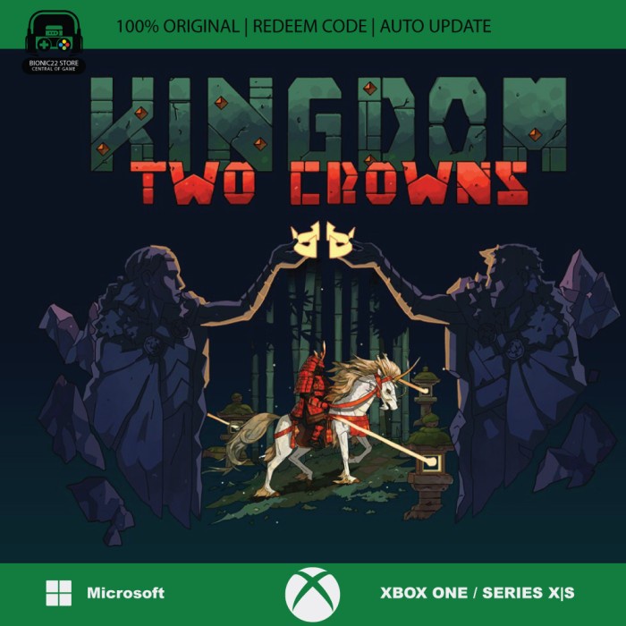 Jual kingdom two crowns Xbox One Series XS Original Redeem Code Game