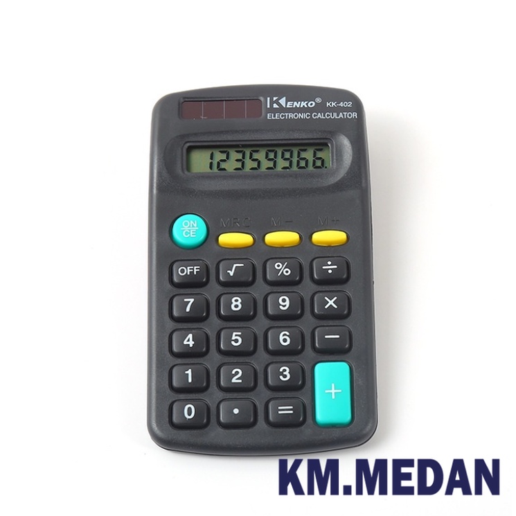 Jual KM.Medan Kalkulator 8 Digit Mini Portable Desain Kartun Beruang