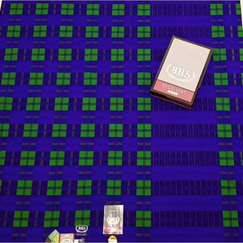 Jual Sarung BHS Excellent KDT Sarung BHS sarung BHS kotak kotak silver