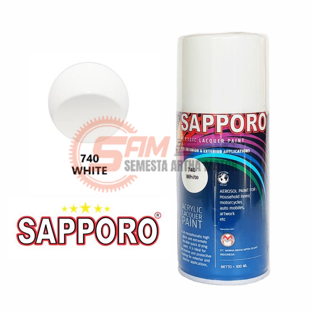 Jual Pilox Sapporo Cream 733 Cat Semprot 300ml Aerosol Krem Colour ...