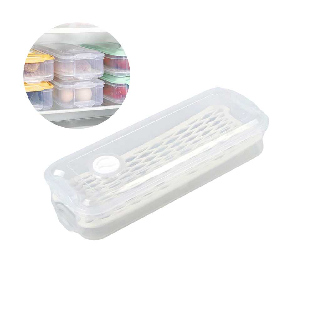 Jual Strongwell Kotak Kontainer Makanan Kulkas Storage Box Drain Hole ...