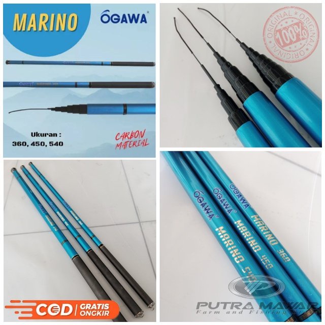 Jual Joran Tegek Ogawa Marino 360 450 540 630 Ruas Panjang Jual Joran Tegek Ogawa Marino 360 450 540 630 Ruas Panjang