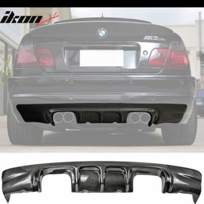 Jual bodykit diffuser BMW e46 M3 CSL | Shopee Indonesia