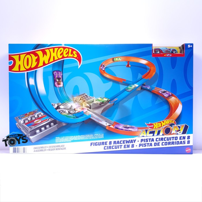 Hot wheels deals figure 8 raceway