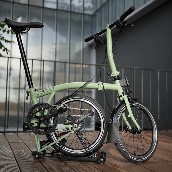 Jual Brompton C Line Explore Black Edition Low Rise Rear Rack Matcha ...