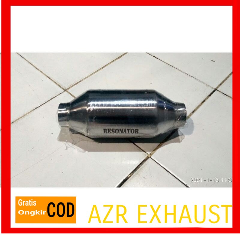 Jual Resonator Racing stainless untuk manual & matic | Shopee Indonesia