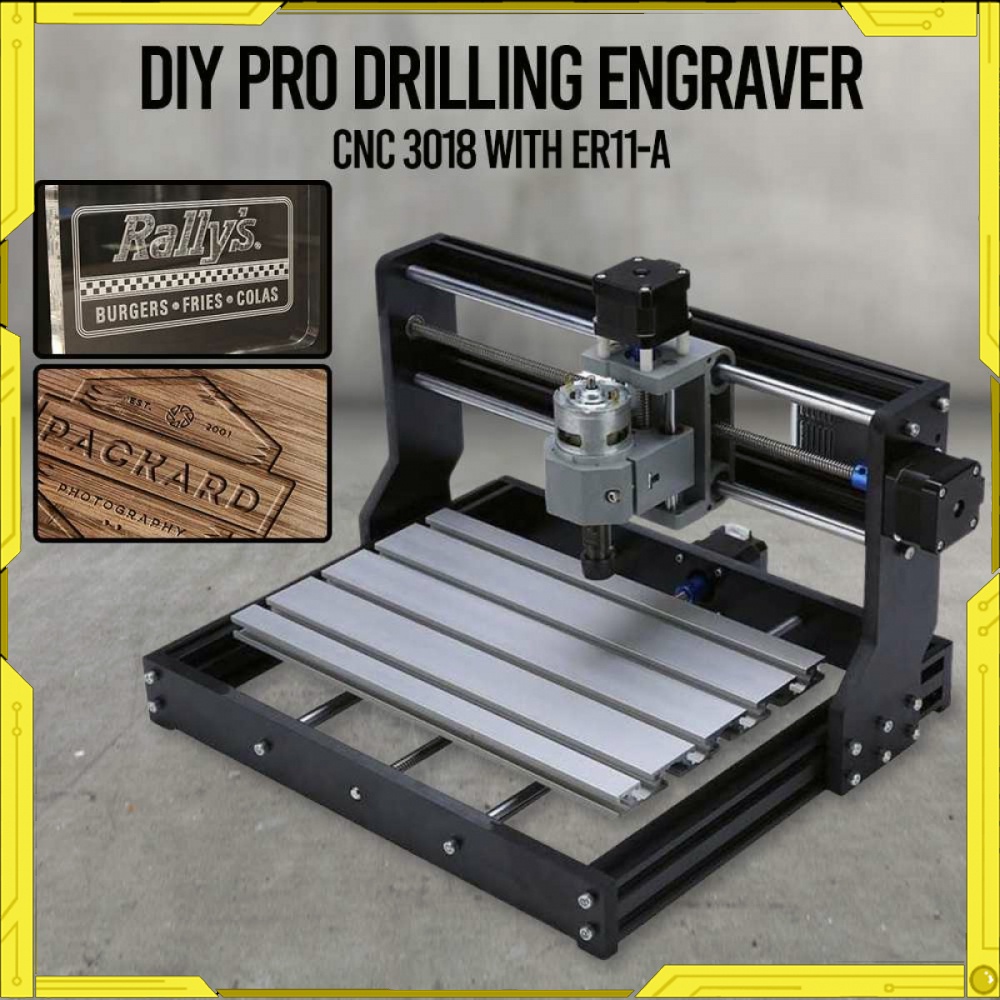 Jual DIY Pro Drilling Engraver CNC 3018 with -TL913 | Shopee Indonesia