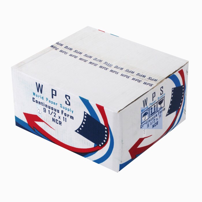 Jual WPS - Continous Form 2 ply 91/2 x 11 ( K2 Wps ) Ncr - Box | Shopee ...