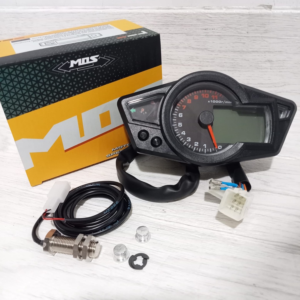 Jual SPEEDOMETER KOSO MOS RX1N Spido RX 1 Digital Spidometer Custom