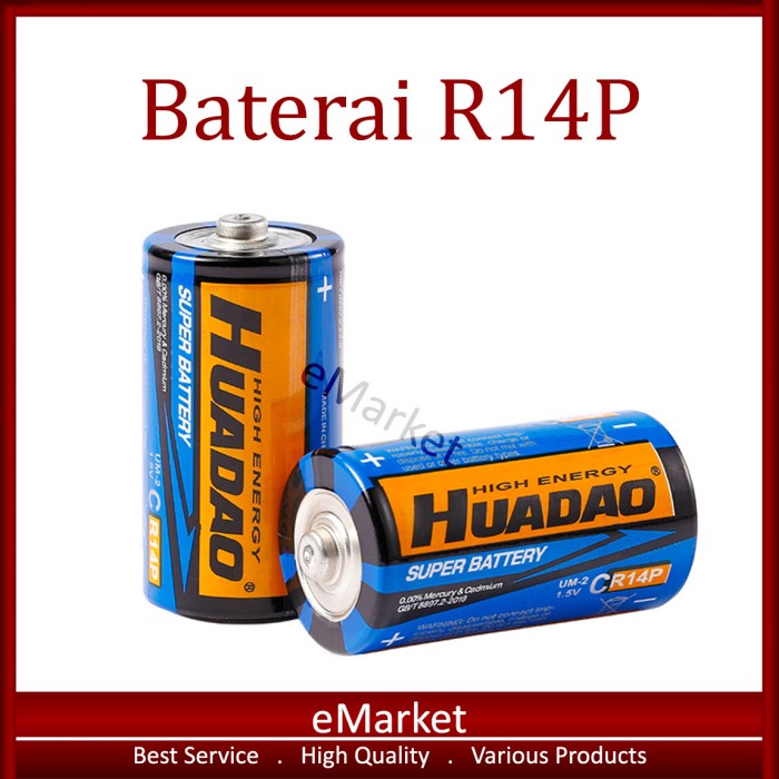 Jual Baterai Tipe C R14P / Super Battery R14 1.5V Murah | Shopee Indonesia