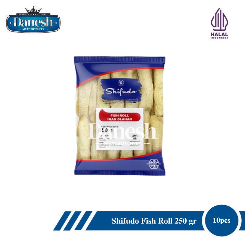 Jual Shifudo Fish Roll 250gr dan 500gr Makanan Ikan Olahan Frozen Food