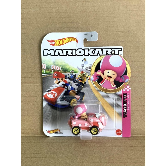 Jual Hotwheels Mario Kart Toadette Birthday Girl Shopee Indonesia 5916