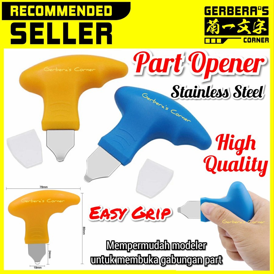 Jual Part Opener Stainless Steel Easy Grip Mirip Wave Pembuka Part ...