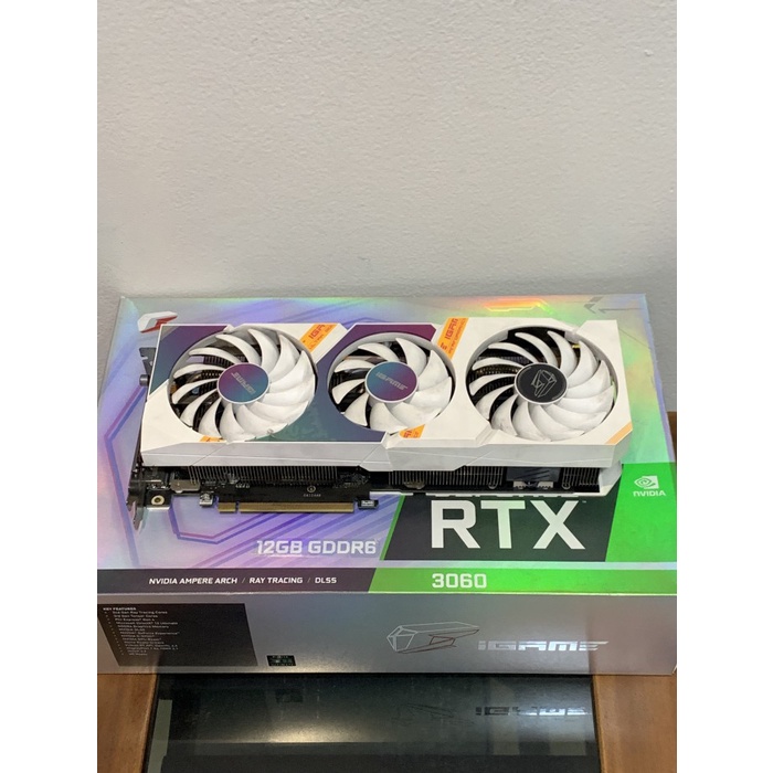 Jual Colorful iGame GeForce RTX 3060 Ultra W OC 12GB GDDR6 Fullset ...