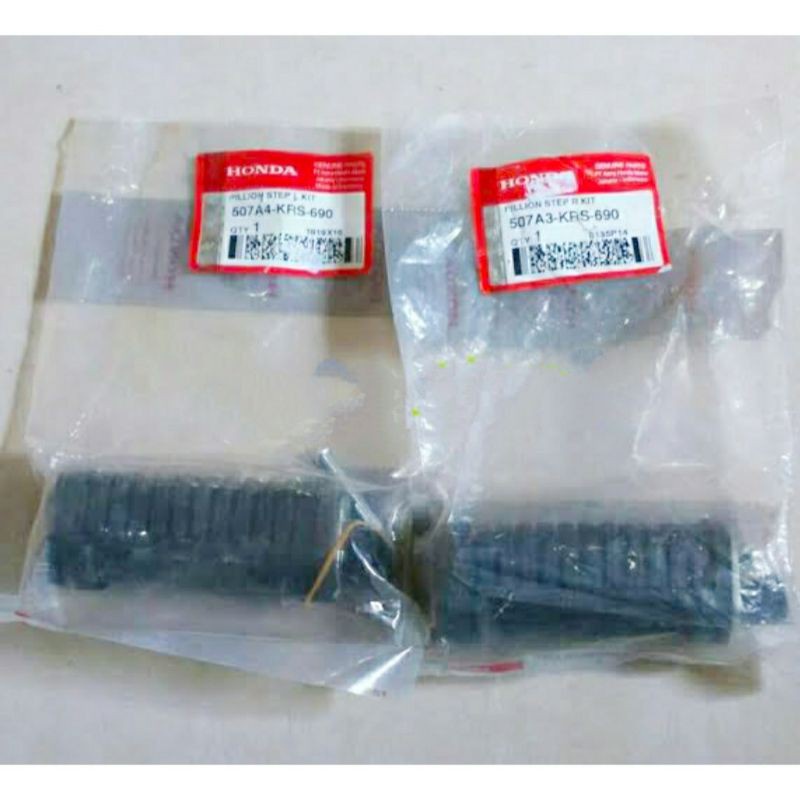 Jual Pillion Step L R Kit Karet Footstep Pijakan Kaki Belakang Karisma ...
