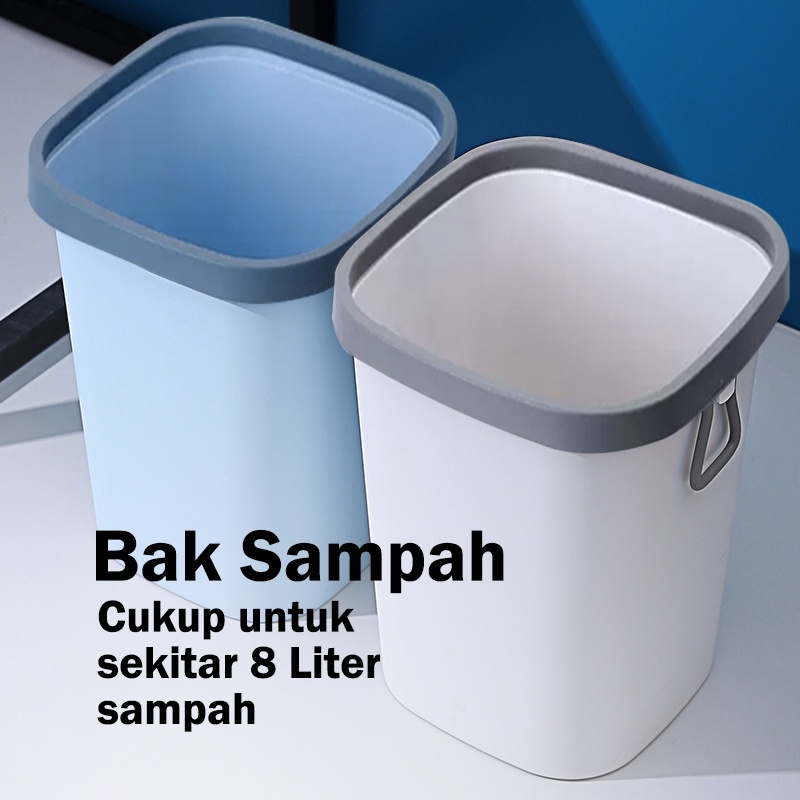 Jual Best Seller Tempat Sampah Ruang Tamu Kamar Dapur Multifungsi Ember Sampah Tempat Sampah 3102