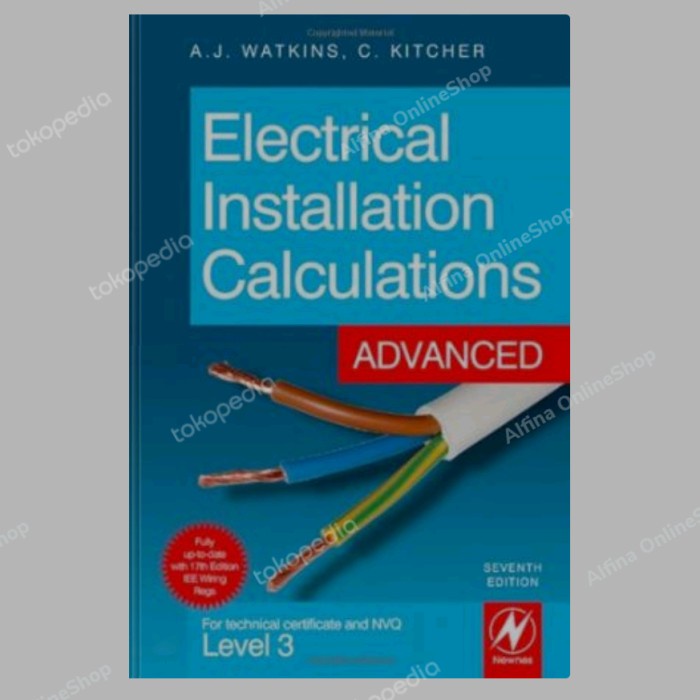 Jual Buku Electrical Installation Calculations Advanced | Shopee Indonesia