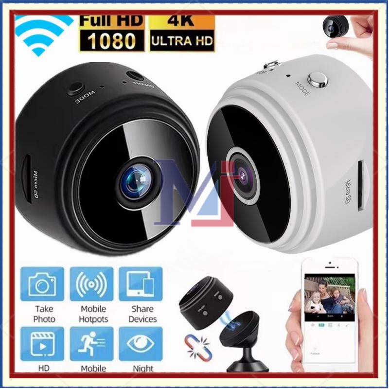 Jual Wireless A9 Mini Camera Wifi HD 1080P Mini Mini Camera Smart ...