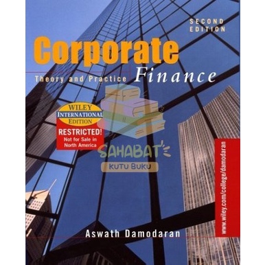 Jual Buku Corporate Finance Second Edition - Aswath Damodaran | Shopee ...