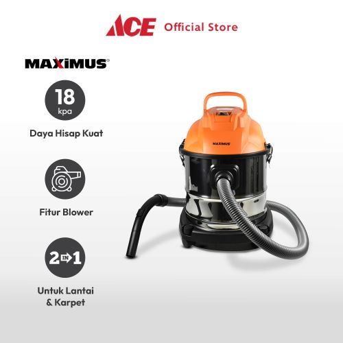 Jual Ace Maximus 15 ltr Vacuum Cleaner Wet & Dry M15L Alat Pembersih