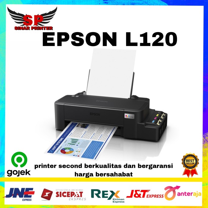 Jual Printer Epson L120 Scond Siap Pakai Shopee Indonesia 2590
